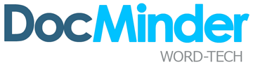 DocMinder word-tech logo