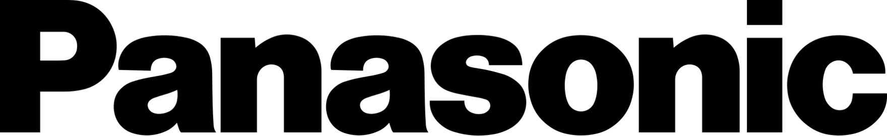 Panasonic black logo